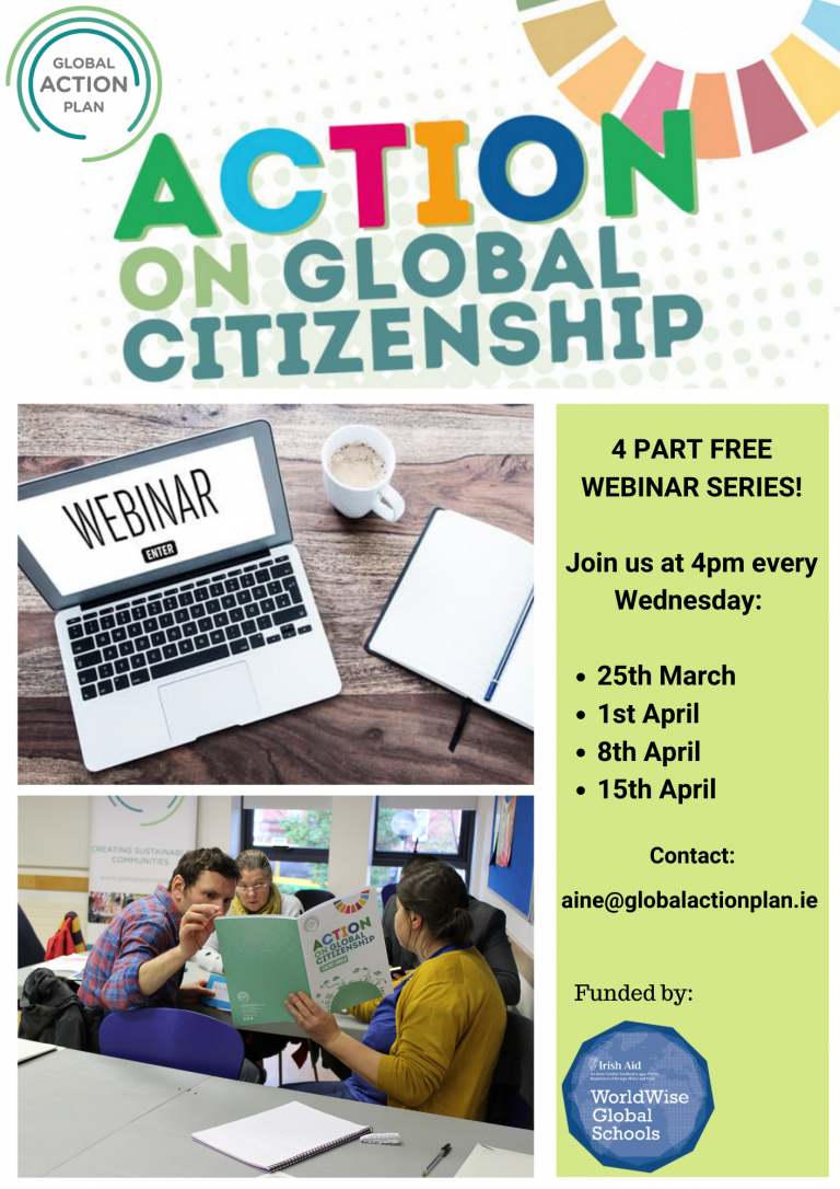FREE 4 part Webinar: Action on Global Citizenship