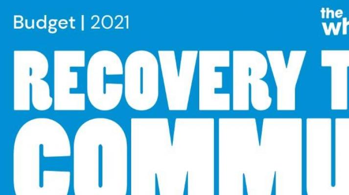 Budget 2021: Recovery Through Community