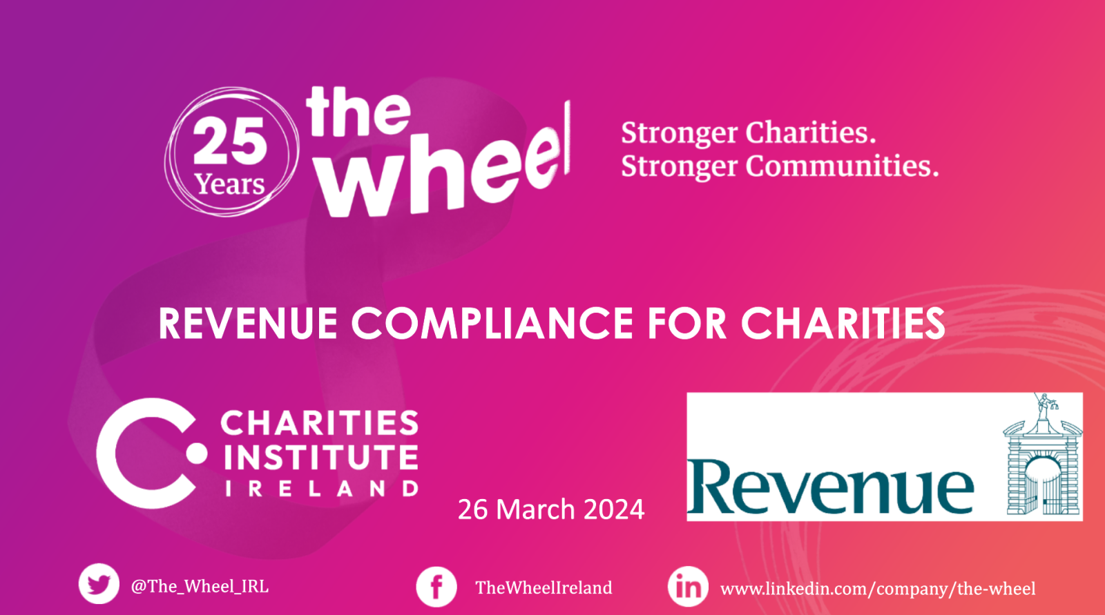 Revenue Compliance for Charities 26 March 2024