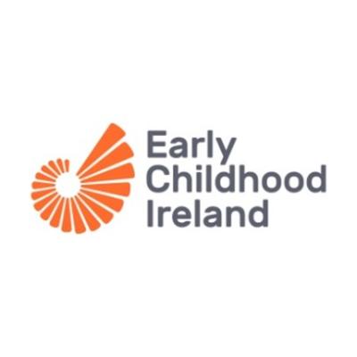 Early Childhood Ireland Company Logo (white orange and grey)