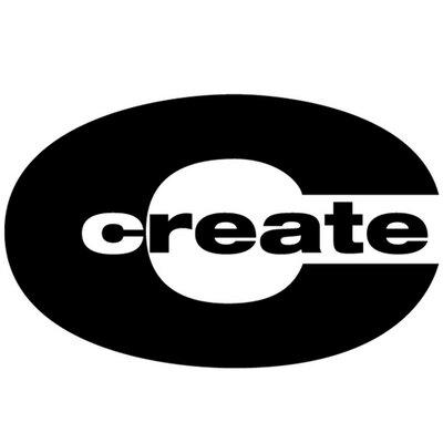 a c with the word "create" within it