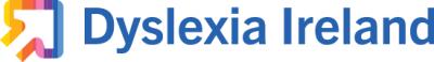 Dyslexia Ireland logo - multi-coloured arrow accompanied by the words Dyslexia Ireland