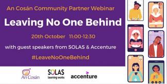 An Cosán Community Partner Webinar "Leaving No One Behind"