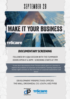 Documentary Screening - Make it Your Business