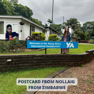 Nollaig sends postcard from Zimbabwe