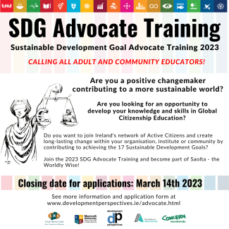 SDG Advocate Training 2023