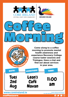 Coffee Morning Poster