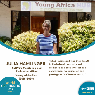 Julie Hamlinger, World Youth Skills Day