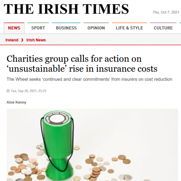 Irish Times article screenshot.