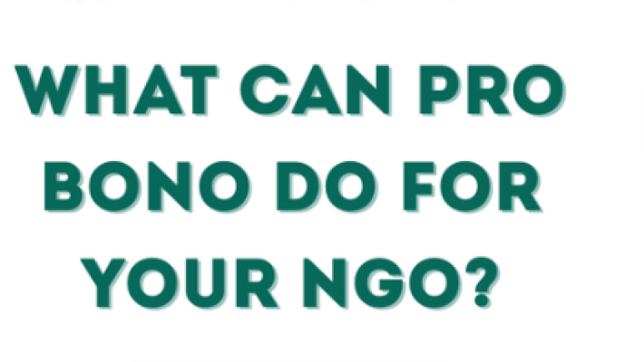 What can Pro Bono do for Your NGO?