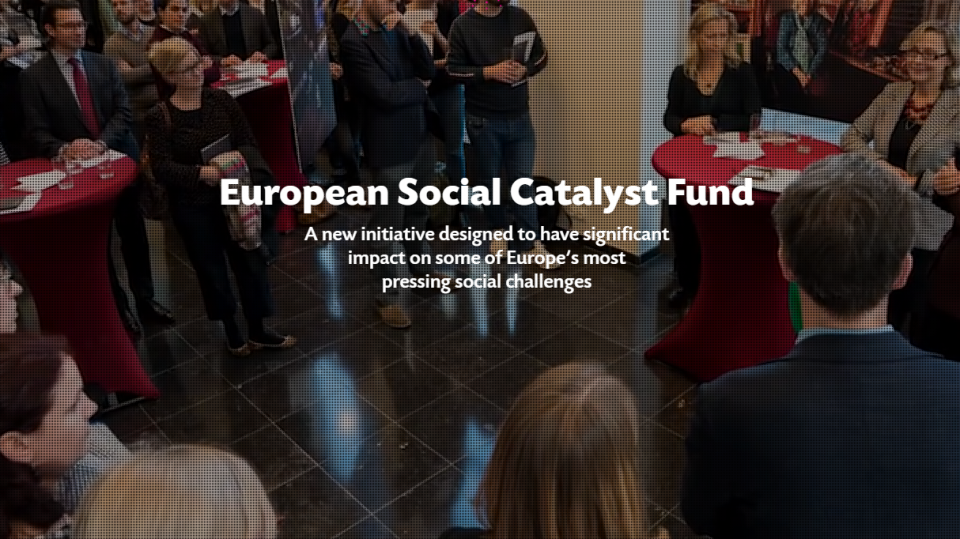 Apply Now for the European Social Catalyst Fund The Wheel