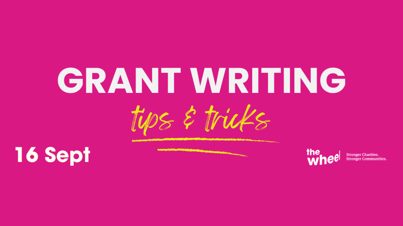 Grant Writing Tips and Tricks 