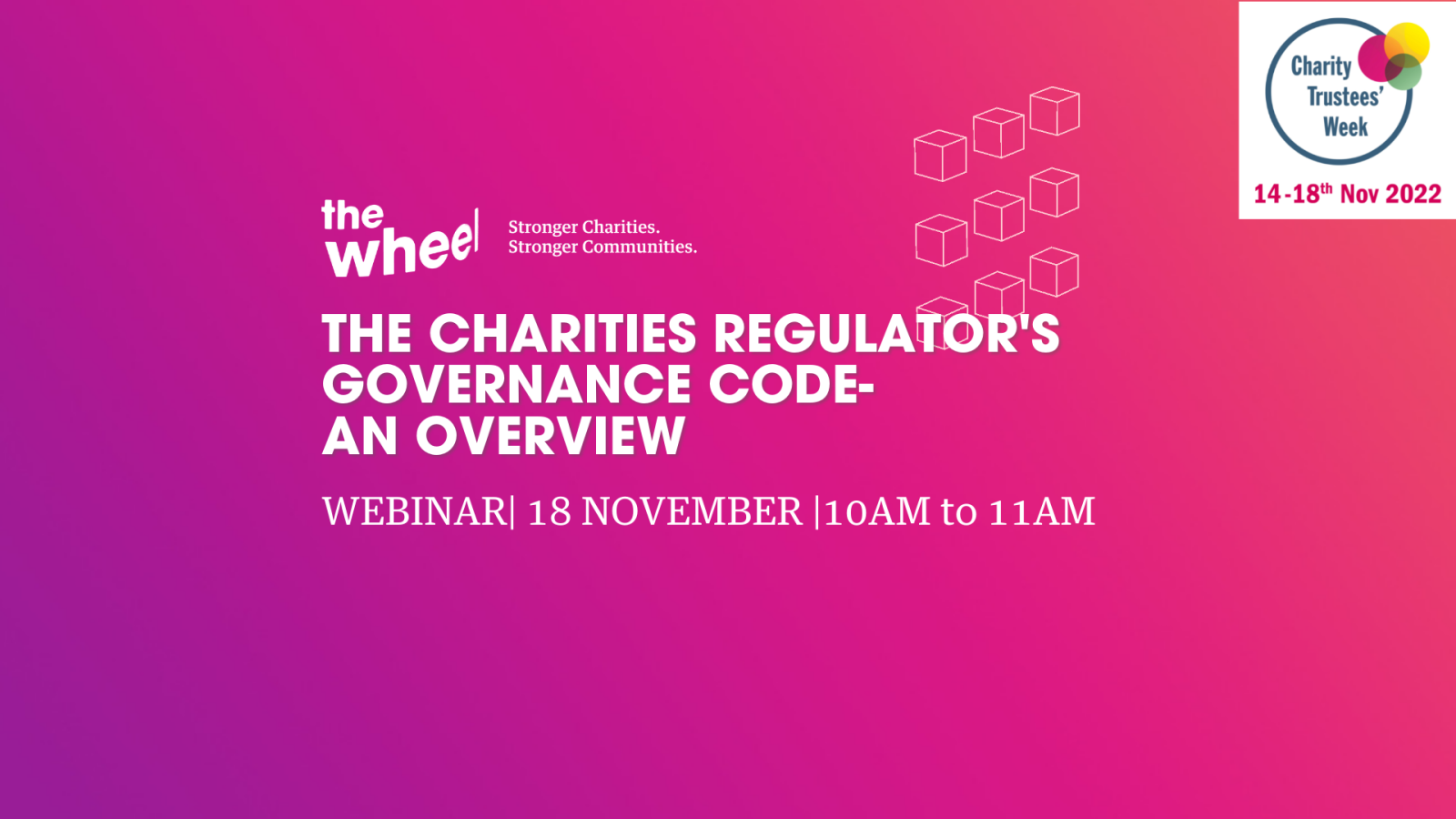 The Charities Regulator's Governance Code- An Overview (18 Nov 2022)