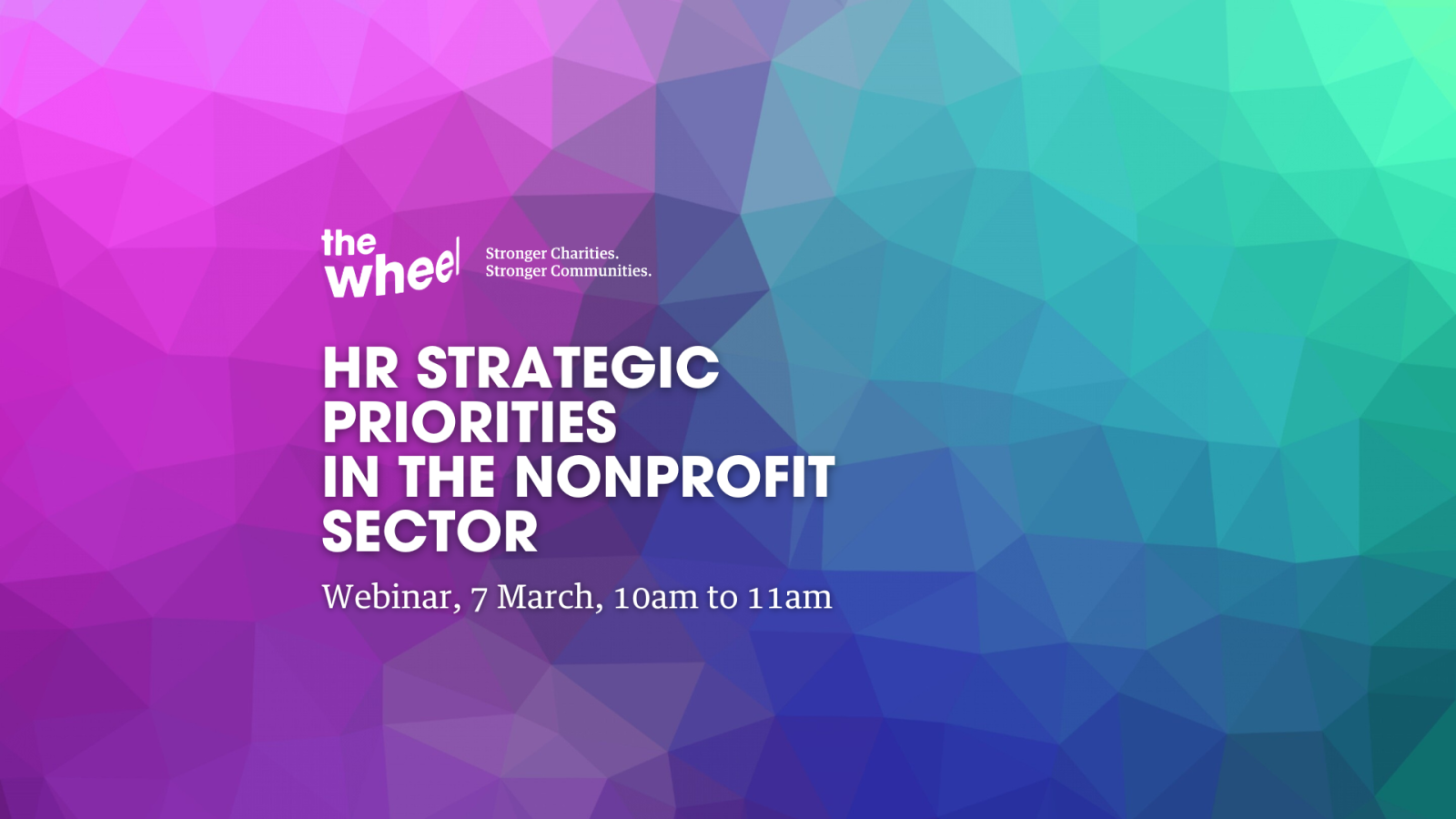 HR Strategic Priorities in the Nonprofit Sector (7 March 2023)
