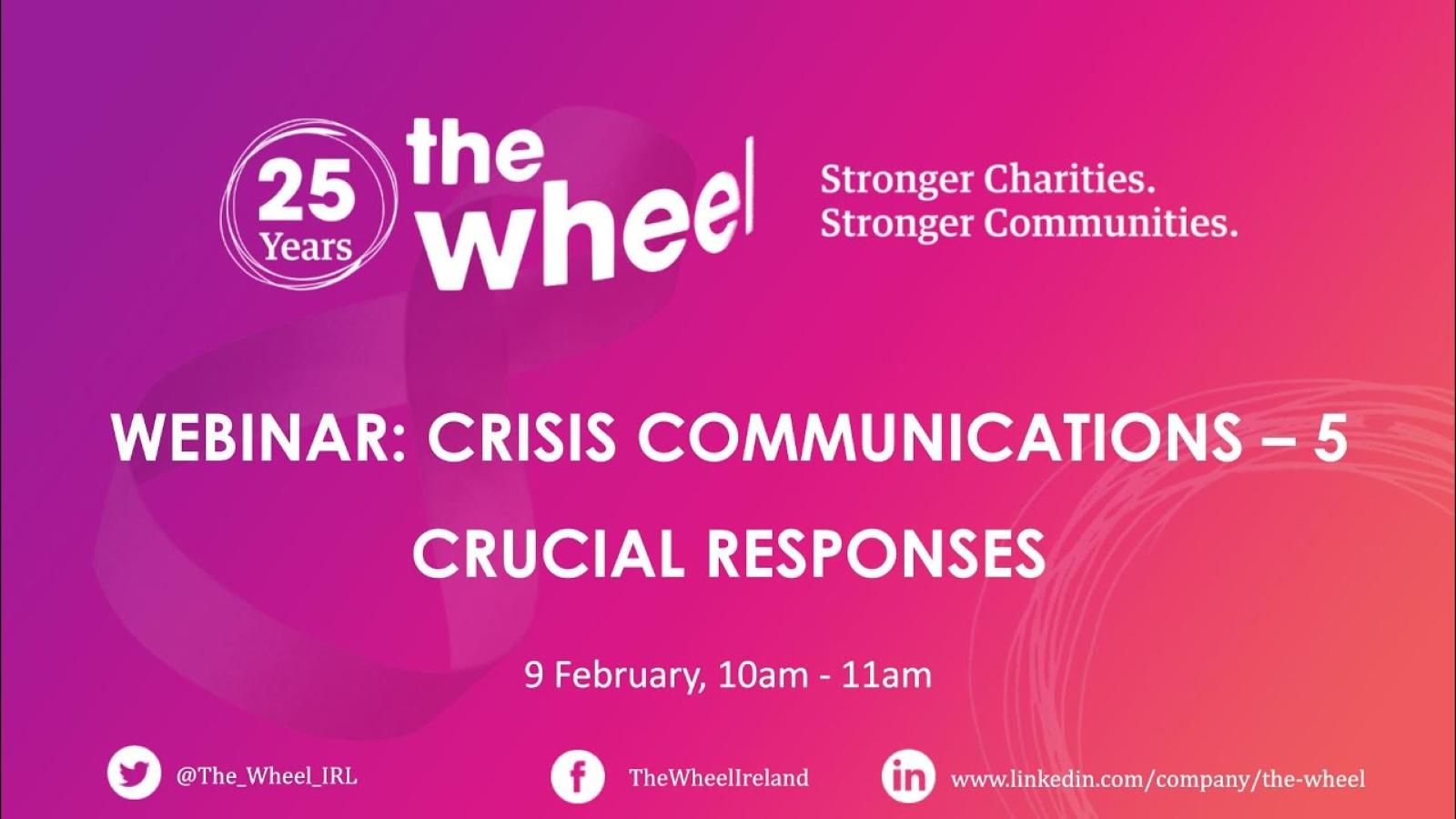 Crisis Comms webinar image