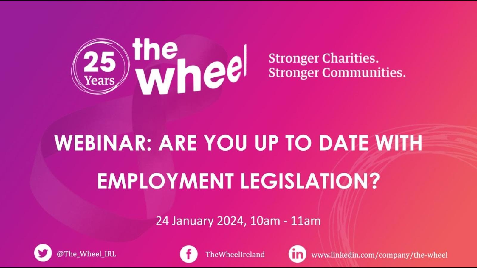 Employment Legislation Webinar Image