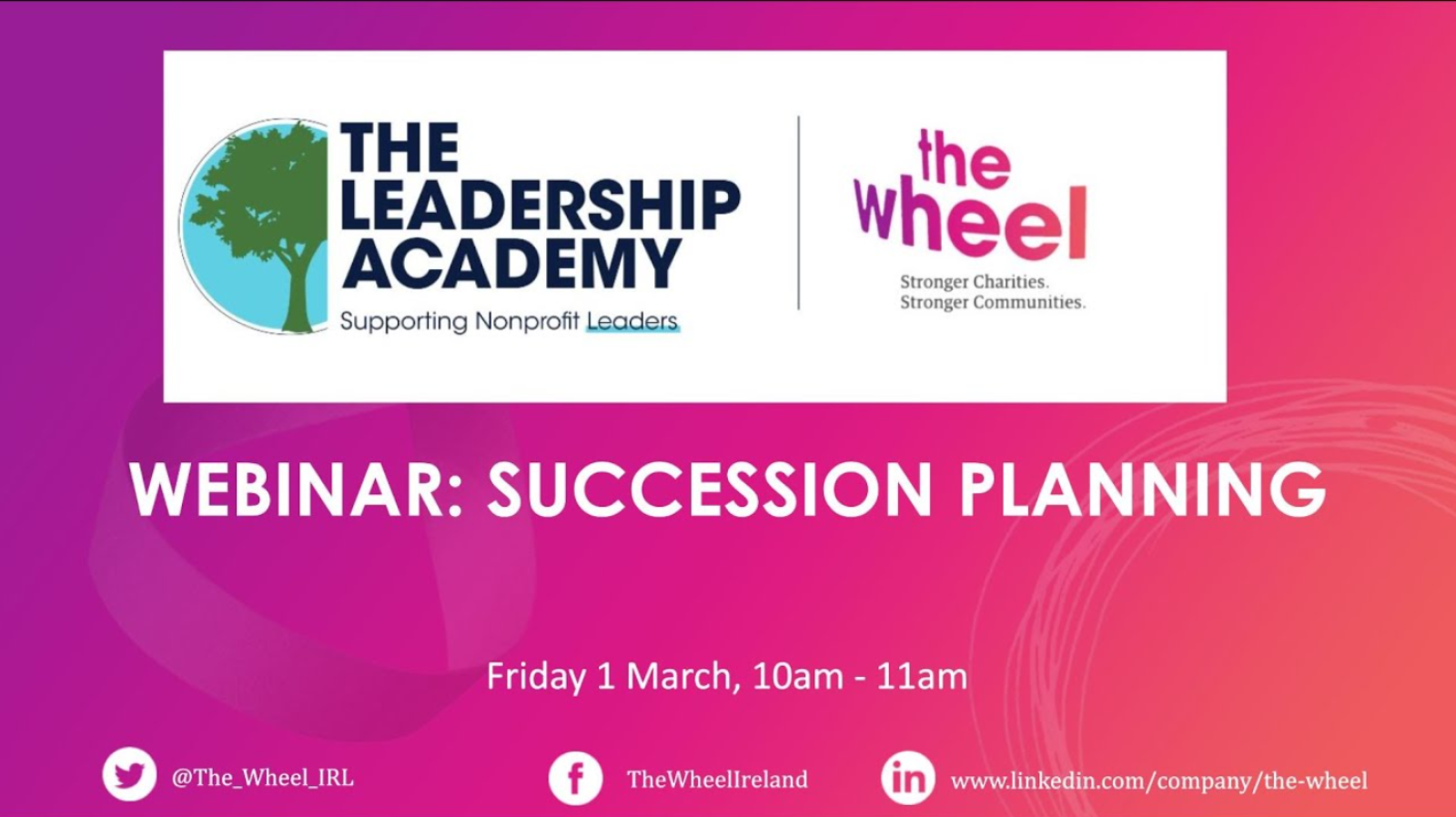 Succession Planning webinar 1 March 2024