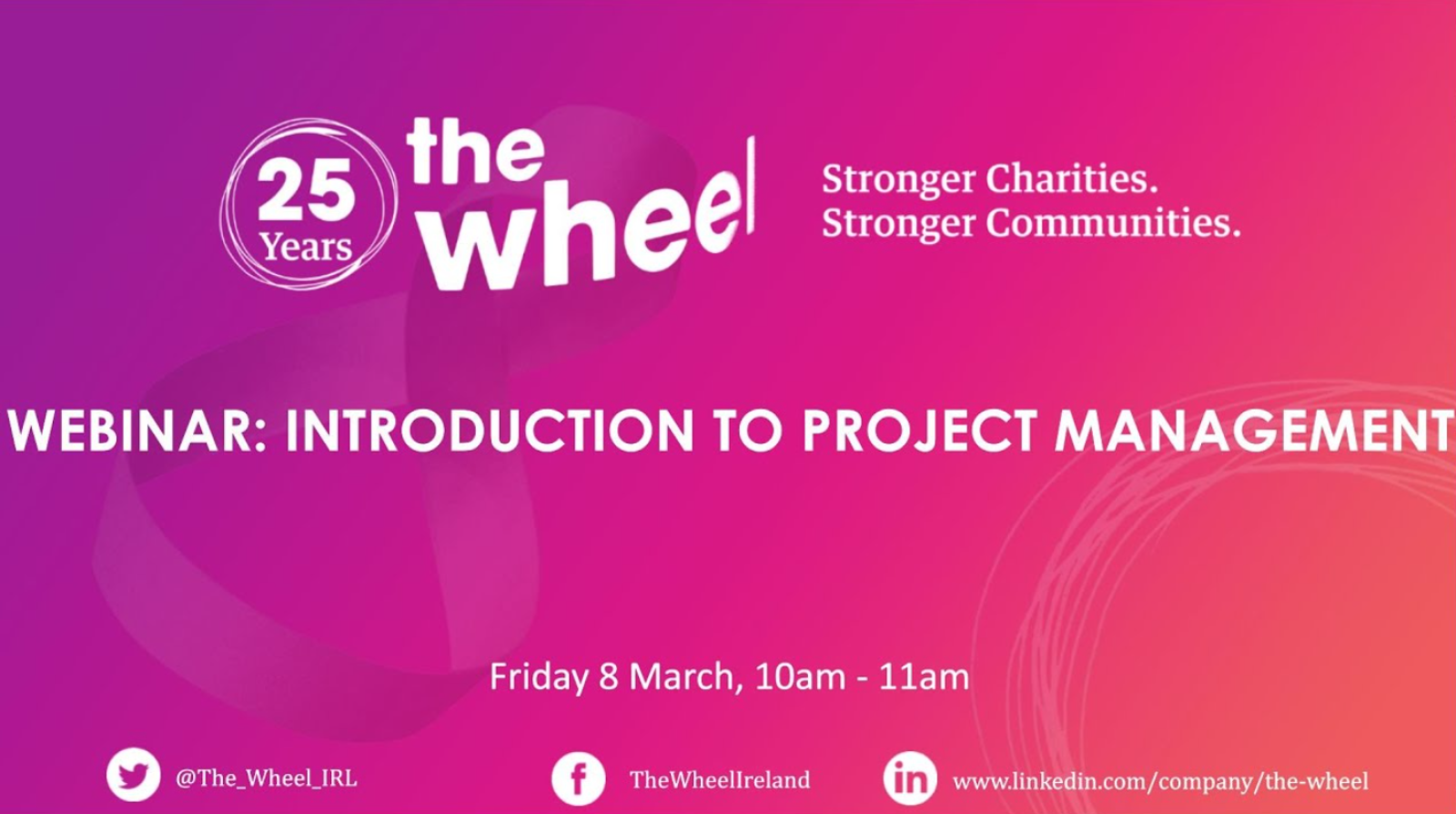 Introduction to Project Management webinar 8 March 2024