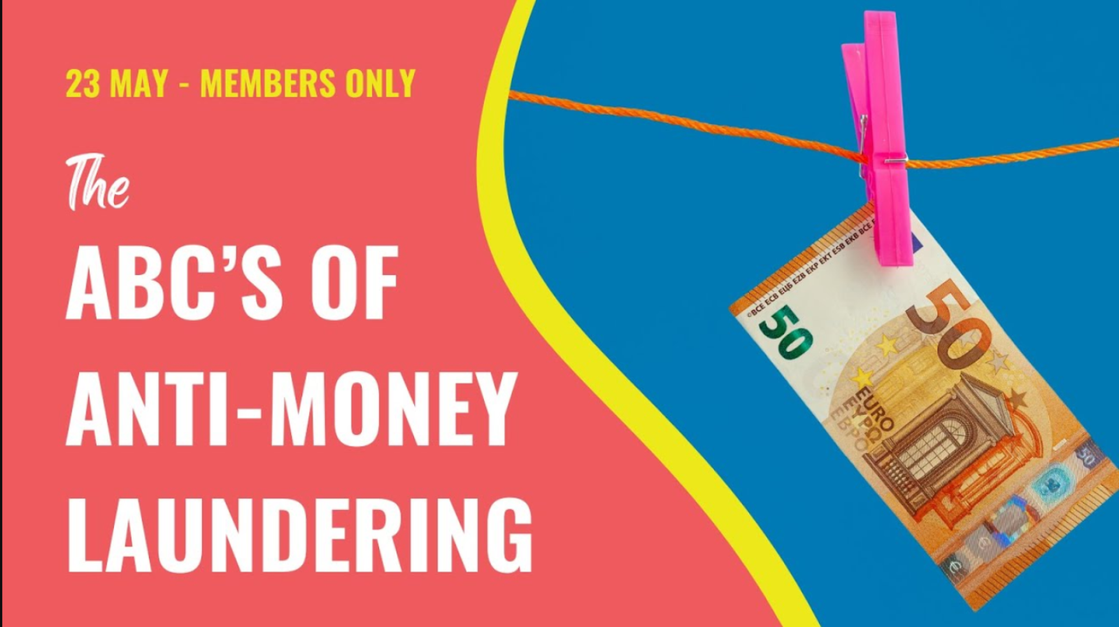 Money Laundering webinar image